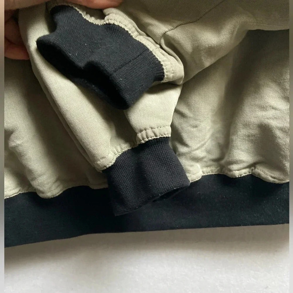 Descente beige pullover golf sweatshirt sweater Sz M - Picture 6 of 14